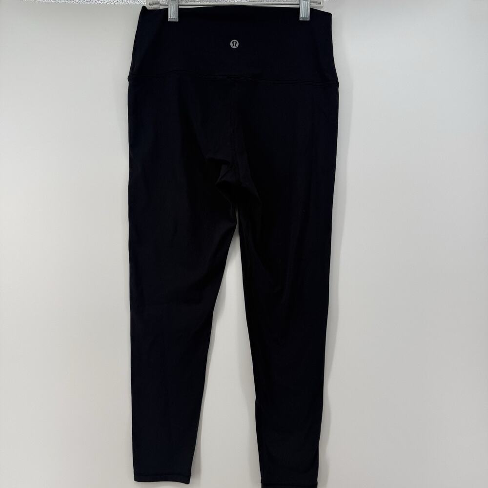 Lululemon Womens Size 6 Black High Rise Leggings 24” Inseam